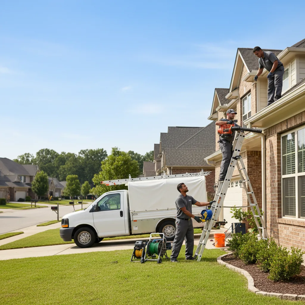 Home Gutter Service in Old Glory, TX near me